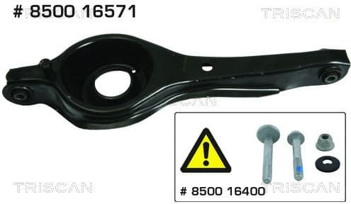 Control/Trailing Arm, wheel suspension 8500 16571