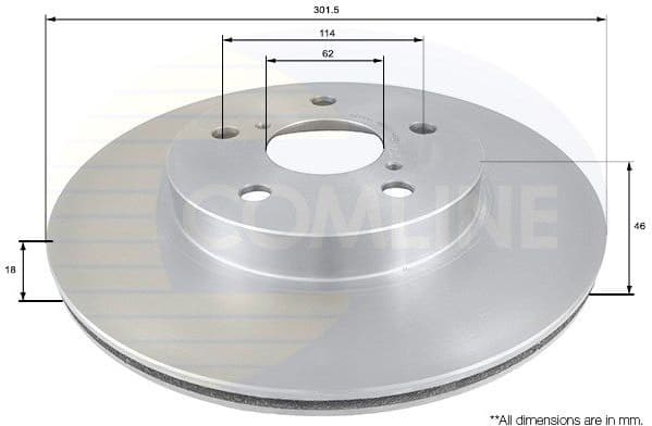 Brake Disc ADC0174V - image 2