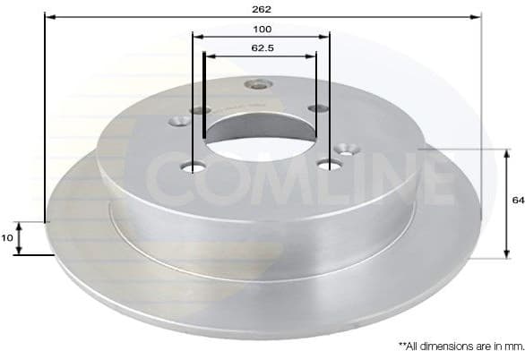 Brake Disc COATED ADC1078 - image 2
