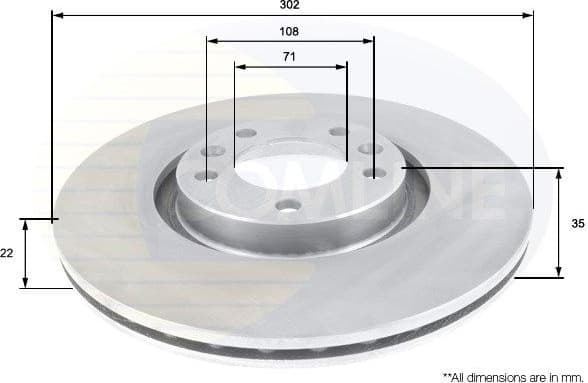 Brake Disc ADC1591V - image 2