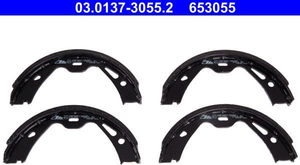 Brake Shoe Set, parking brake 03.0137-3055.2 - image 2