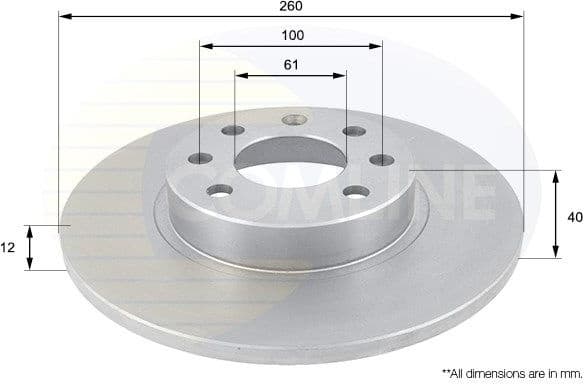 Brake Disc ADC1903 - image 2