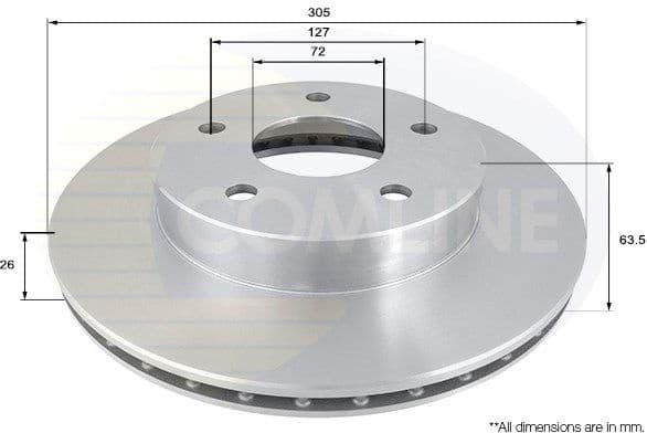 Brake Disc ADC2303V - image 2