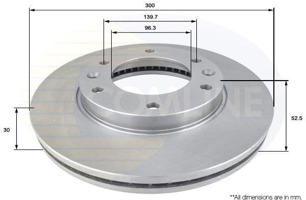 Brake Disc ADC2414V - image 2