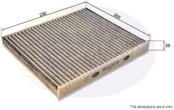 Filter, cabin air EKF321A - image 2