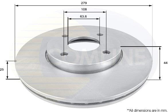 Brake Disc ADC1244V - image 2