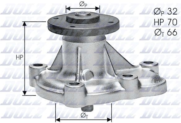 Water Pump, engine cooling O129