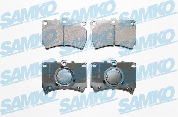 Brake pads front 5SP587 - image 2