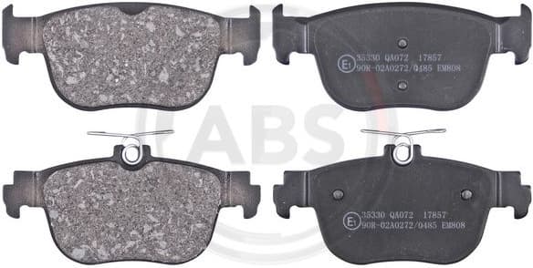 Brake Pad Set, disc brake 35330
