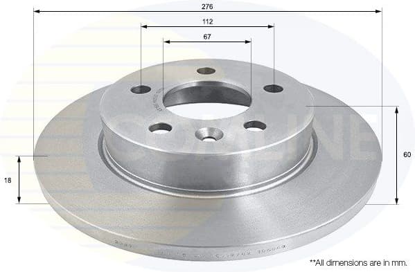 Brake Disc ADC1668 - image 2
