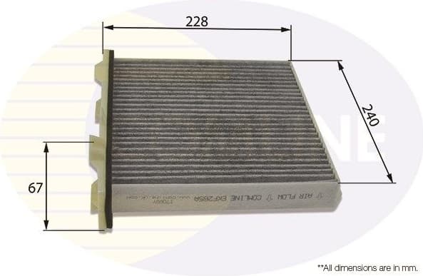 Filter, cabin air EKF265A - image 2