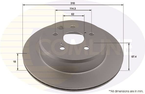 Brake Disc ADC2938V - image 2