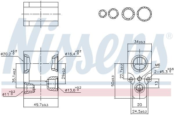 Expansion Valve, air conditioning ** FIRST FIT ** 999349 - image 6