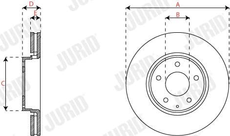 Brake Disc COAT+ 563356JC - image 3