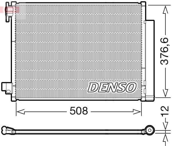 Condenser, air conditioning DCN23052