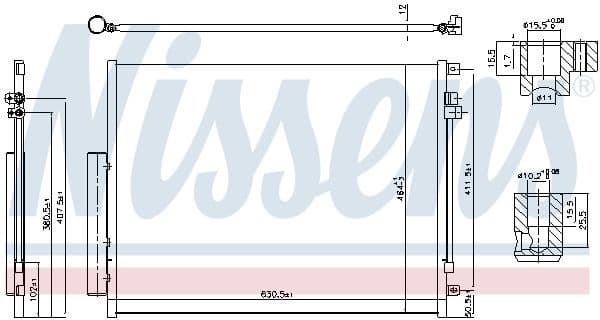 Condenser, air conditioning ** FIRST FIT ** 941065 - image 5