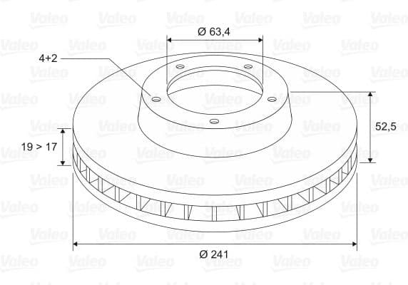 Brake Disc 197173 - image 2