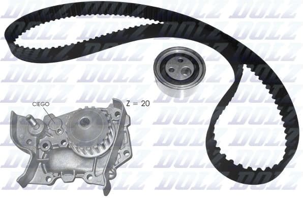 Water Pump & Timing Belt Kit KD116
