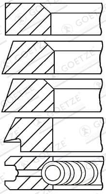 Piston Ring Set 08-315200-00