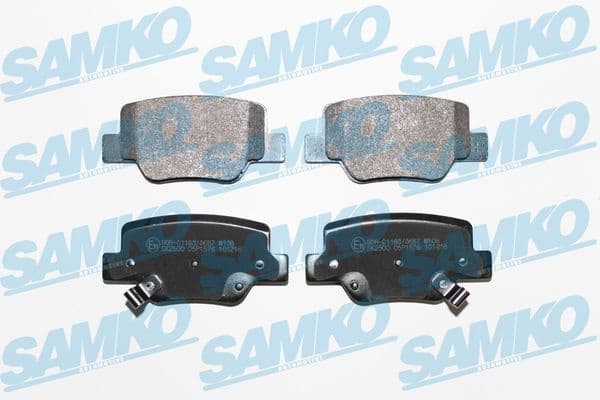 Brake pads rear 5SP1576 - image 2