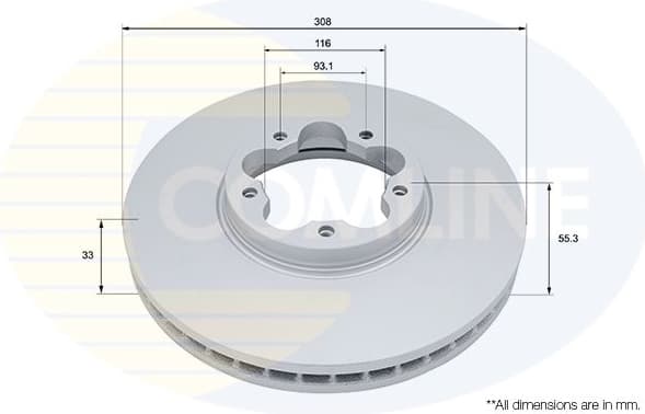Brake Disc COATED ADC5069V