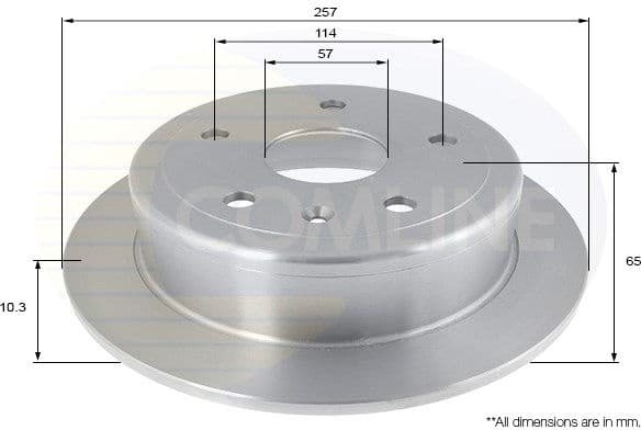 Brake Disc ADC1012 - image 2