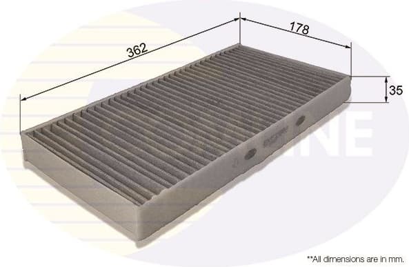 Filter, cabin air EKF299A - image 2