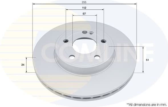 Brake Disc COATED ADC5109V