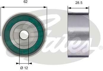 Deflection Pulley/Guide Pulley, timing belt PowerGrip™ T42192