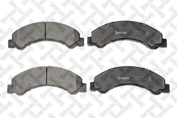 Brake Pad Set, disc brake 000 554B-SX