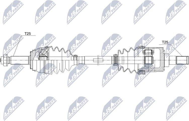 Drive Shaft NPW-KA-356