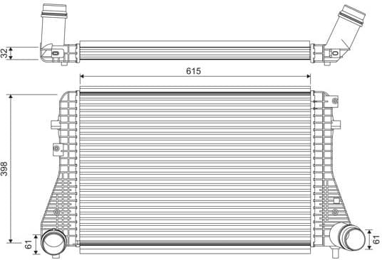 Charge Air Cooler 818372