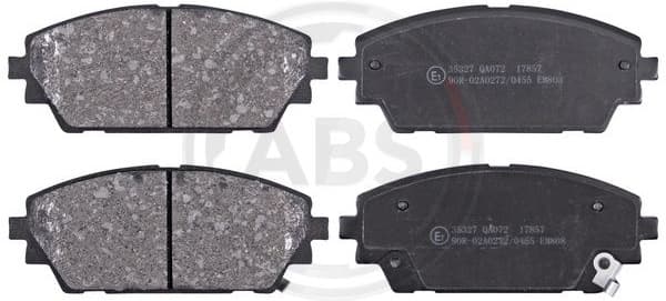 Brake Pad Set, disc brake 35327