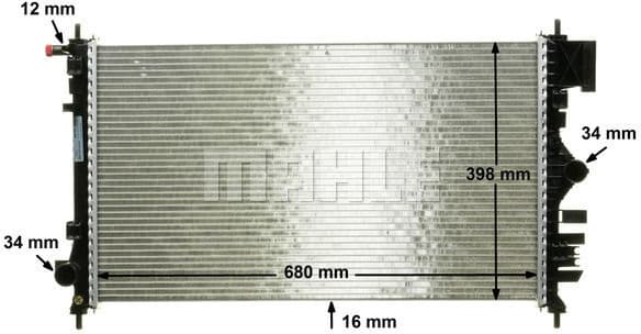 Radiator, engine cooling BEHR *** PREMIUM LINE *** CR 1097 000P - image 6