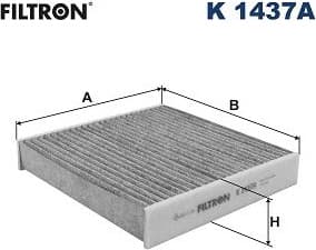 Filter, cabin air K 1437A