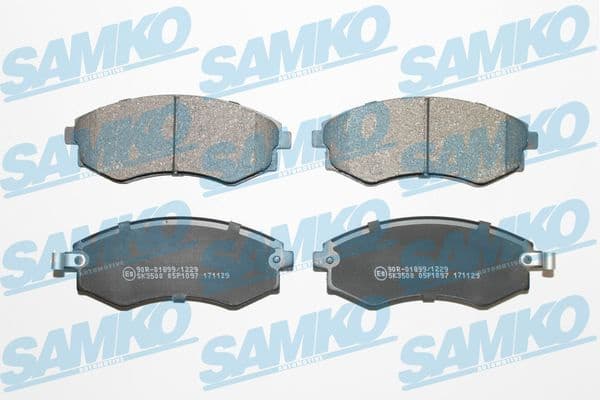 Brake pads front 5SP1097