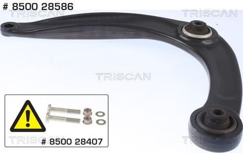 Control/Trailing Arm, wheel suspension 8500 28586