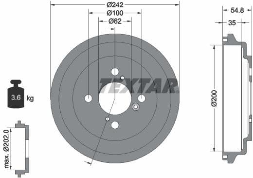 Brake Drum 94046900