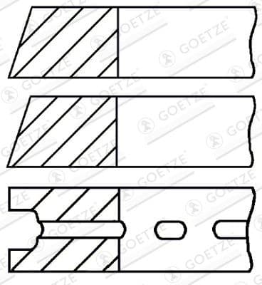 Piston Ring Set 08-525414-00