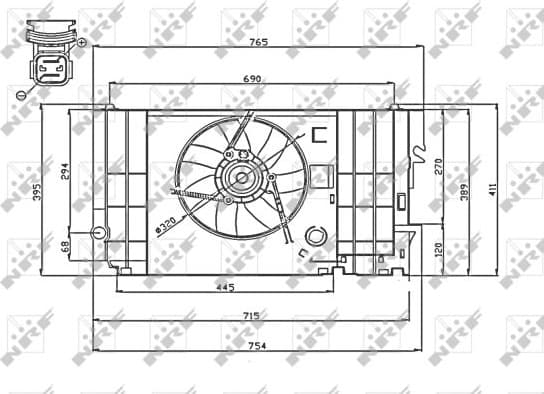 Fan, engine cooling 47740 - image 3