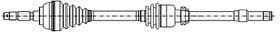 Drive Shaft 17-1391
