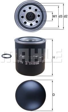 Air Dryer Cartridge, compressed-air system AL23