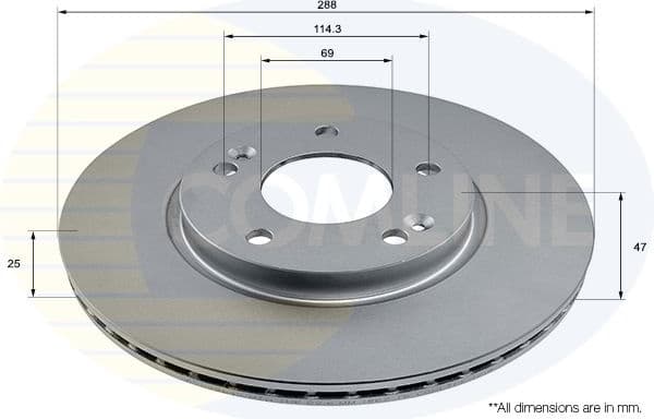 Brake Disc COATED ADC2964V - image 2
