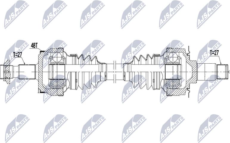 Drive Shaft NPW-ME-138