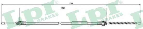 Cable handbrake 01440849