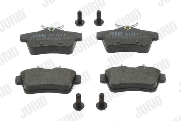 Brake Pad Set, disc brake Jurid White Low Dust 573315JC - image 2
