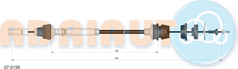 Cable clutch 07.0156 - image 2