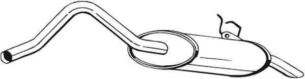 Rear Muffler 200-111