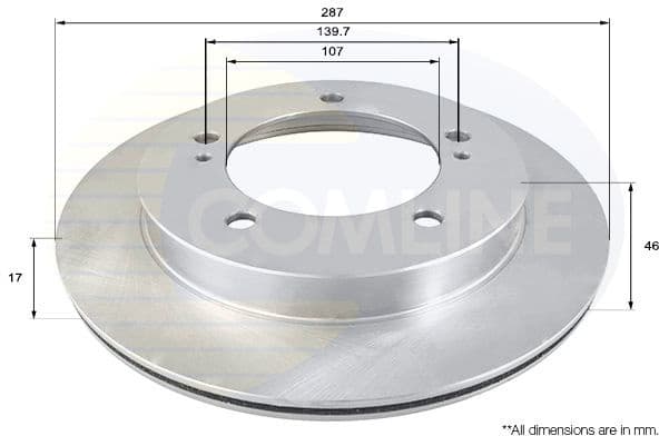 Brake Disc ADC0907V - image 2