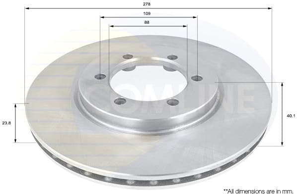 Brake Disc ADC1015V - image 2